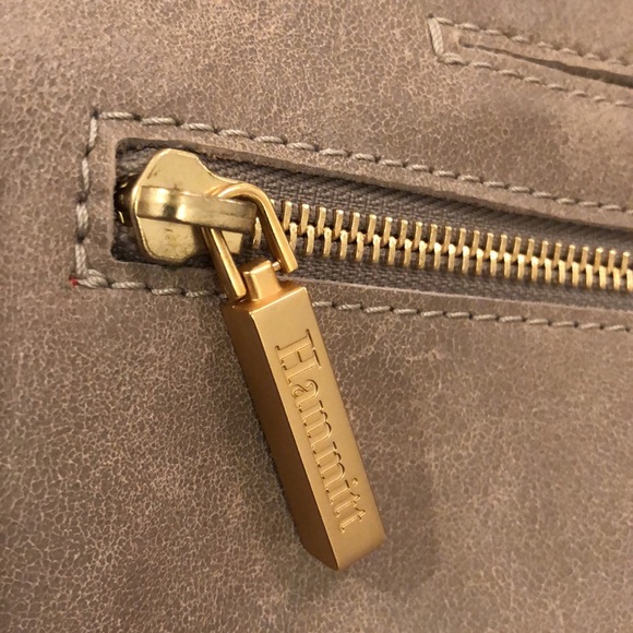 HAMMITT KEN SHOULDER/CROSSBODY BAG in Pewter EUC - Picture 7 of 16